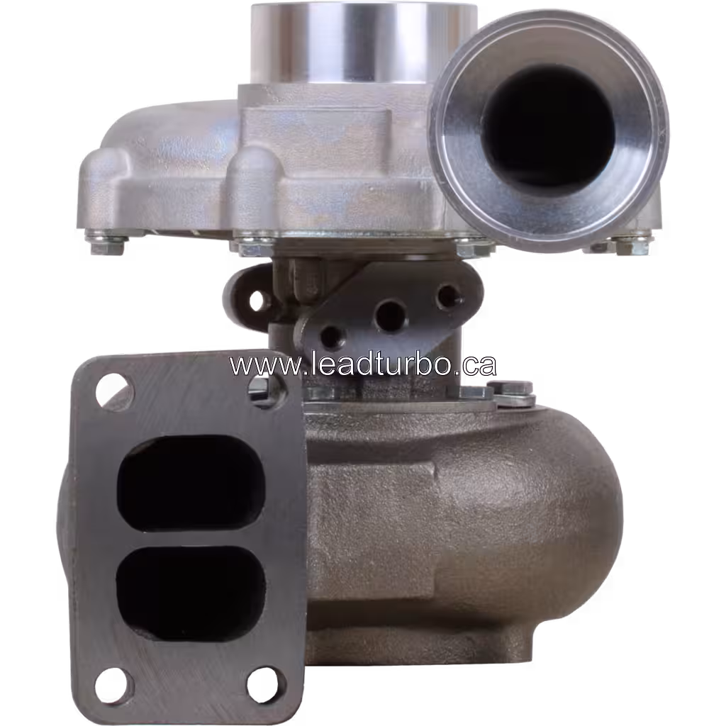 Turbocompresseur 5700240 K27 vue avant avec carter turbine et roue compresseur
