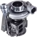 Vue avant du turbocompresseur de remplacement 3592778
