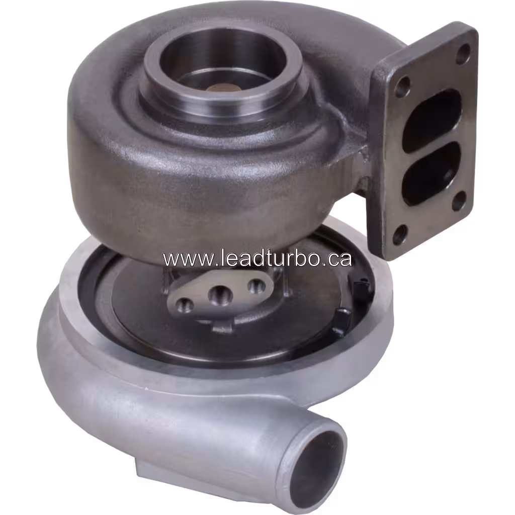 Turbosprężarka 3520055 TA3406 do Cummins 6BT5 9 - Zamiennik bottom 45 degree view