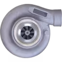 Turbosprężarka 3537132 HX35 widok z przodu do Cummins 6BT