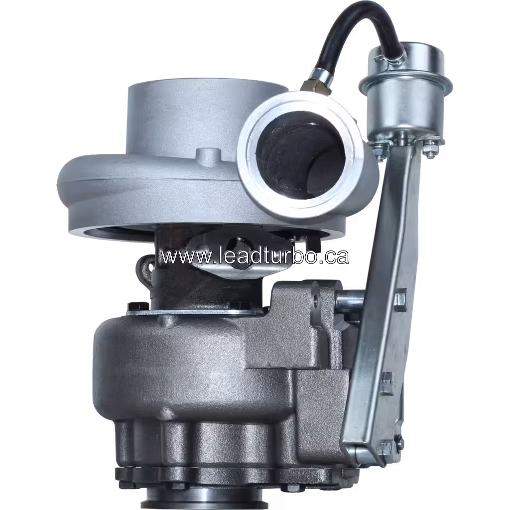 Turbosprężarka 3592767 HX35W widok z przodu, zamiennik do Cummins 6BT5