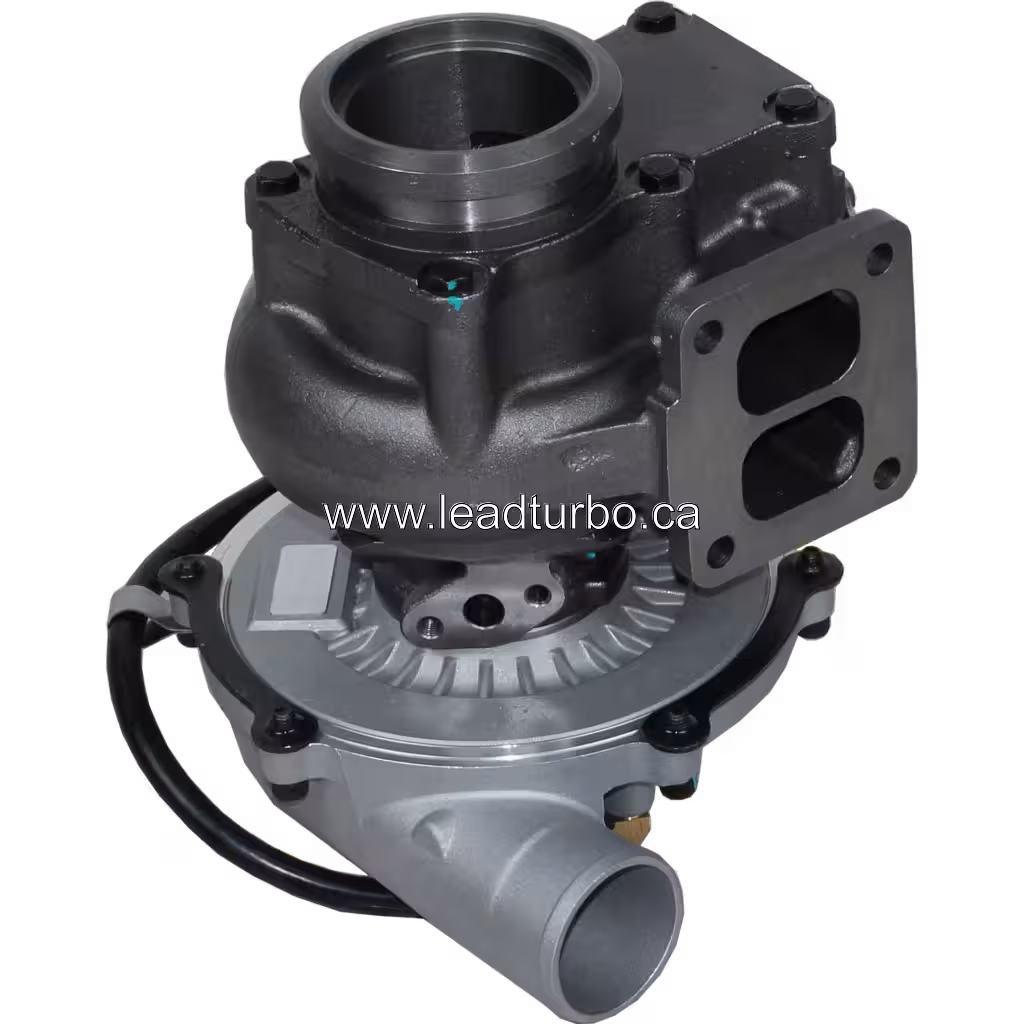 Turbosprężarka JM0013 GT3776S – Zamiennik do Navistar DT466E bottom 45 degree view