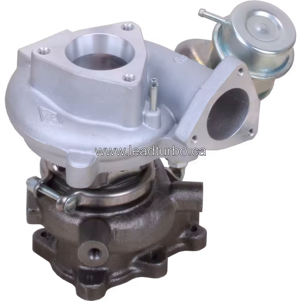 Turbosprężarka aftermarket LeadTurbo do Nissan QD32 - widok boczny