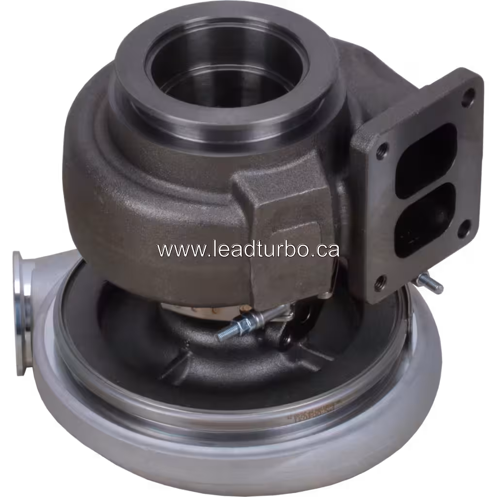 Turbosprężarka zamiennik do Volvo MD11 i Renault Trucks bottom 45 degree view