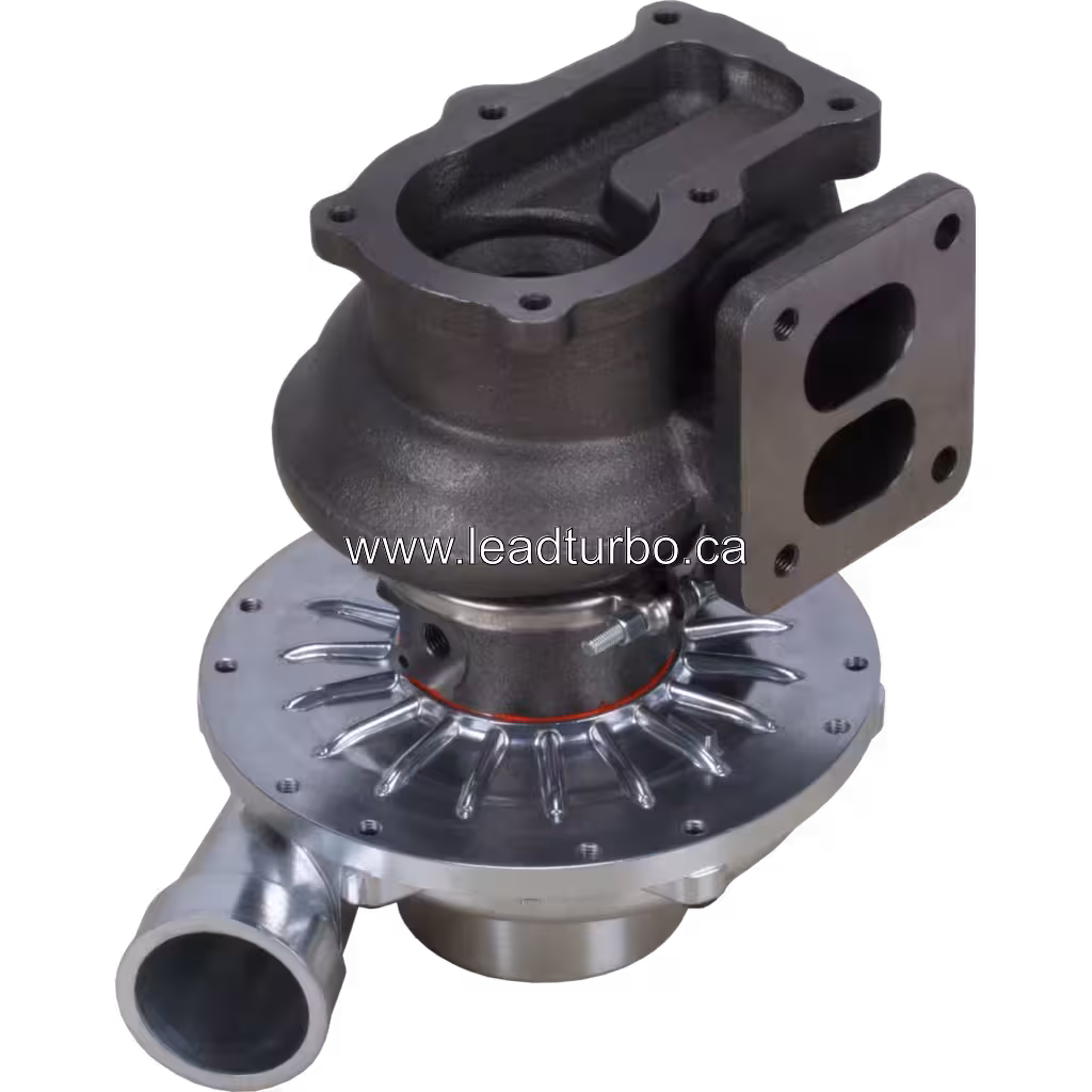 LeadTurbo RHG6 Turbolader Assembly Seitenansicht