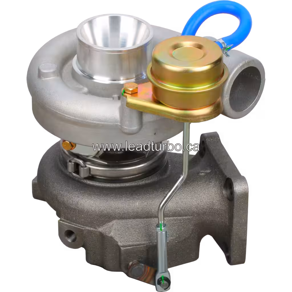 17201-68010 CT26 Turbolader Draufsicht mit Kompressorrad