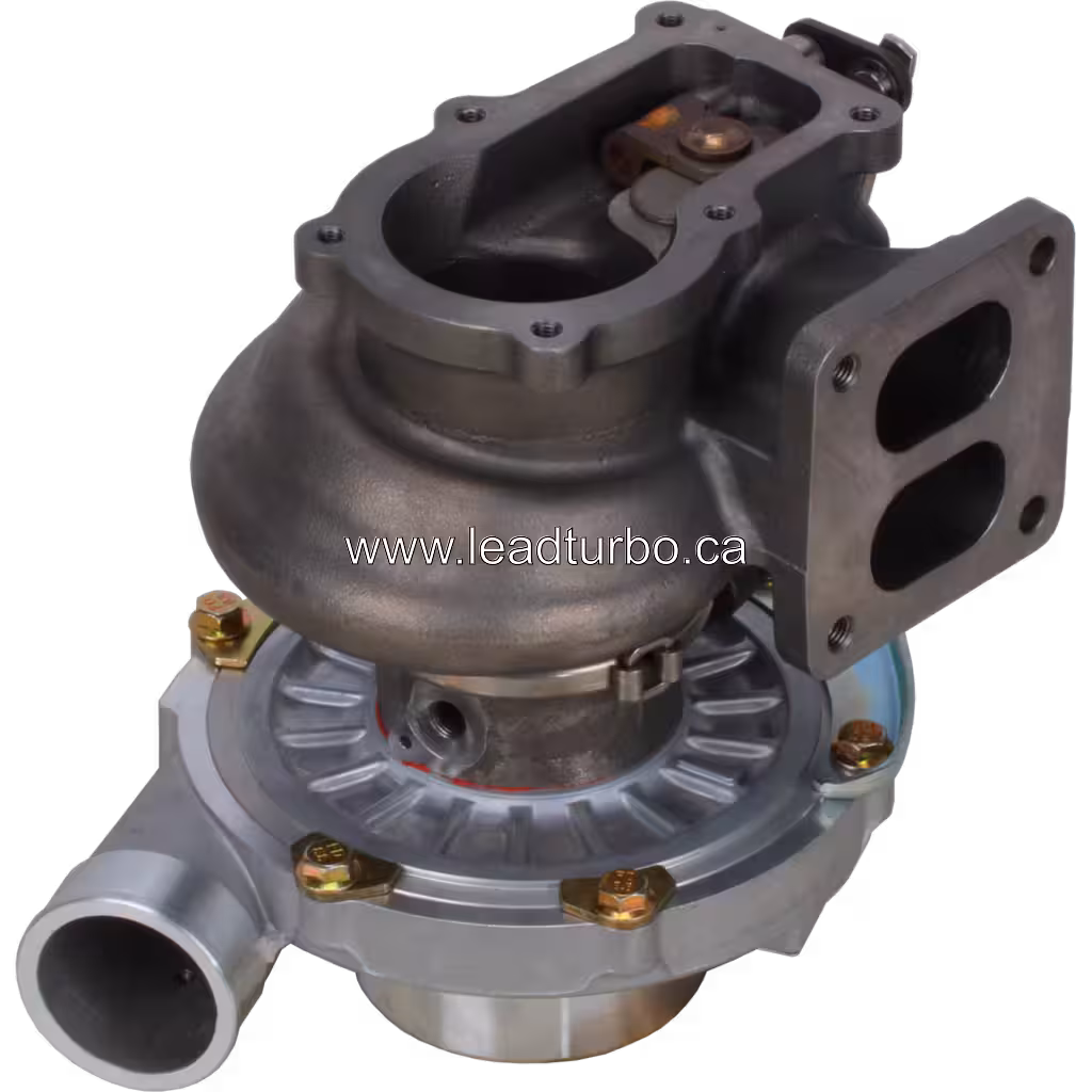 Турбокомпресор 17201E0230 RHG6 для Hino P11C-UH(VXDC) bottom 45 degree view