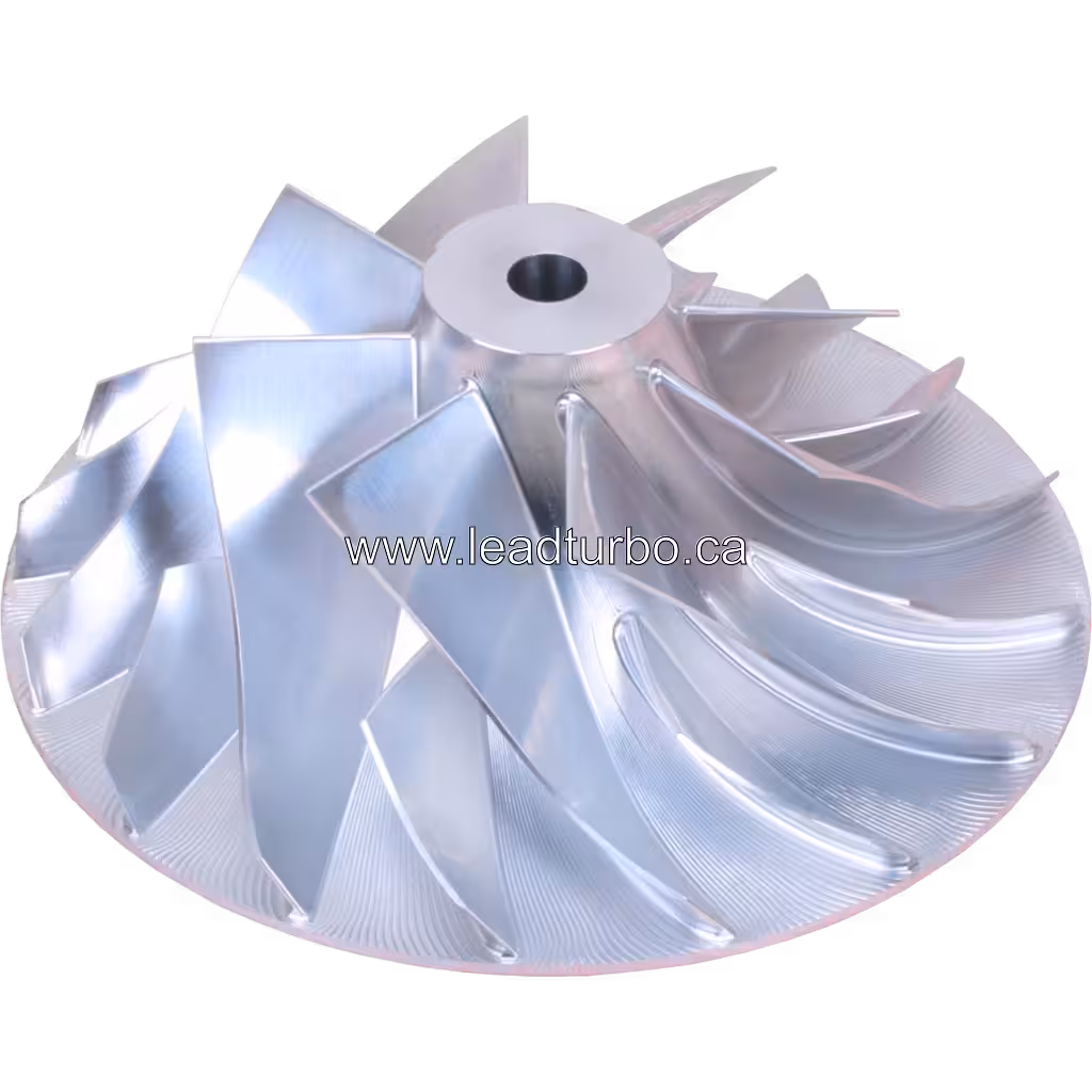 2835438A HX83 Compressor Wheel Replacement for Cummins QSK19 45 degree view