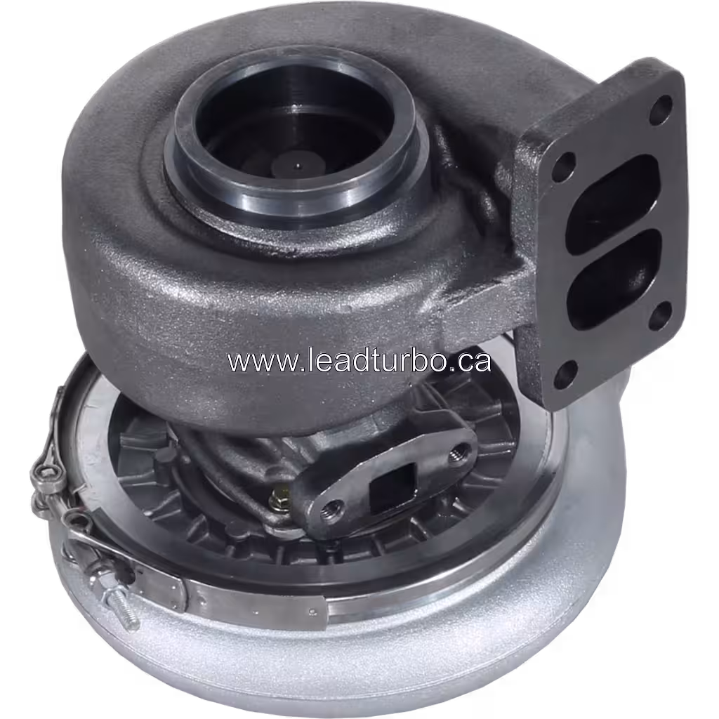 Турбокомпресор 3530714 H1C для Cummins 6BT 180PS bottom 45 degree view