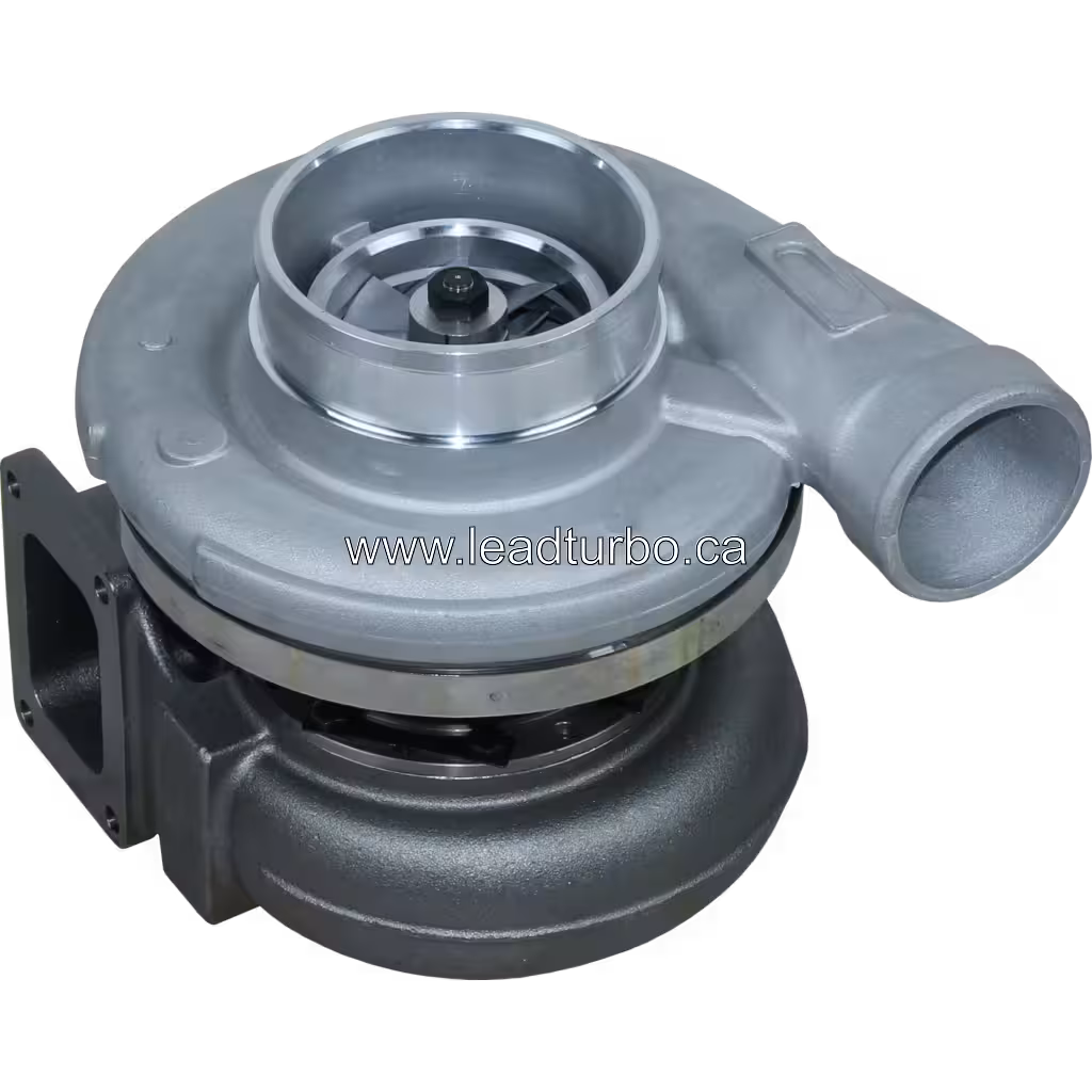 Front view of 3594134 turbocharger assembly