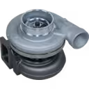 Front view of 3594134 turbocharger assembly