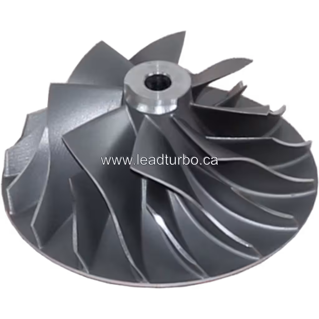 3599643 H1E Compressor Wheel Replacement for Perkins CV8 360G 45 degree view