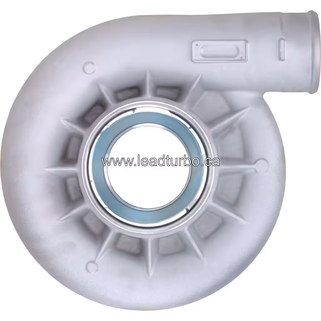 Aftermarket turbocharger compressor housing for Cummins Q19