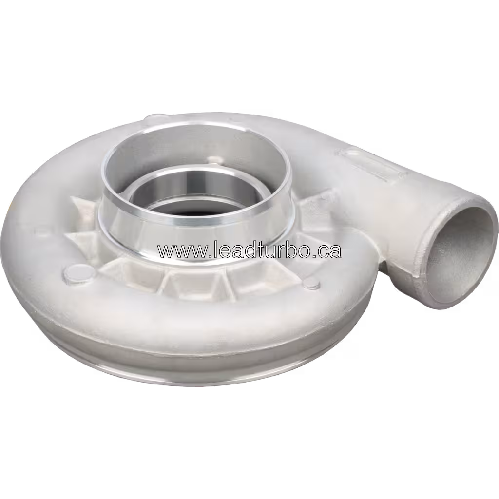4044427 CH Compressor Housing for Cummins KTA50 HX80 HX85 Turbocharger 45 degree view