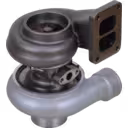 TD08H-24M-18T Turbocharger Side View with Flange Details