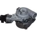 BV43-1874KXB380 Turbolader Assembly Seitenansicht