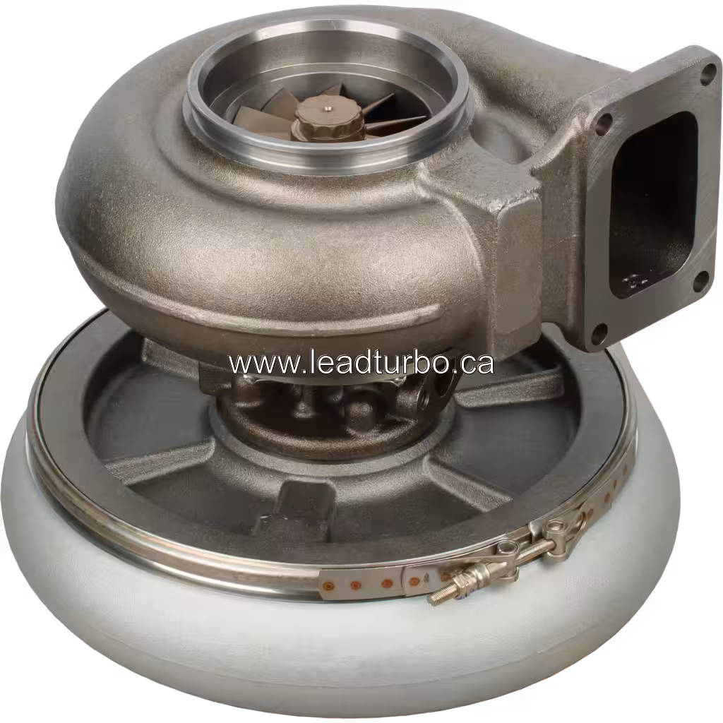 5323959 HX82 Turbolader Turbinengehäuse mit rechteckiger Montageflansche