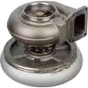 5323959 HX82 Turbolader Turbinengehäuse mit rechteckiger Montageflansche