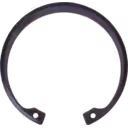 Bague de retenue de turbocompresseur vue de face