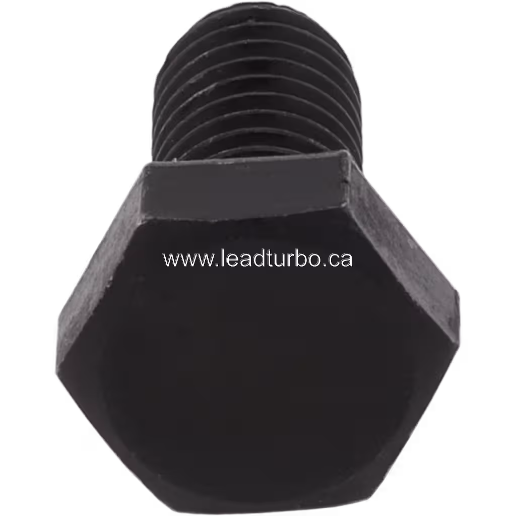 Vue en angle de 45 degrés du boulon de remplacement turbo HX83