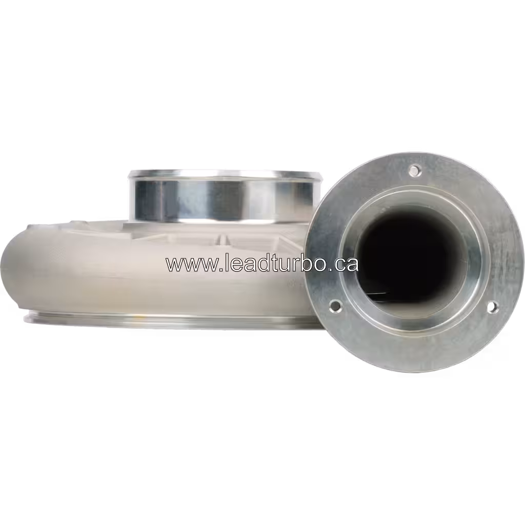 Vista frontal da carcaça de compressor FOR 3594195 CH HX82 com abertura central