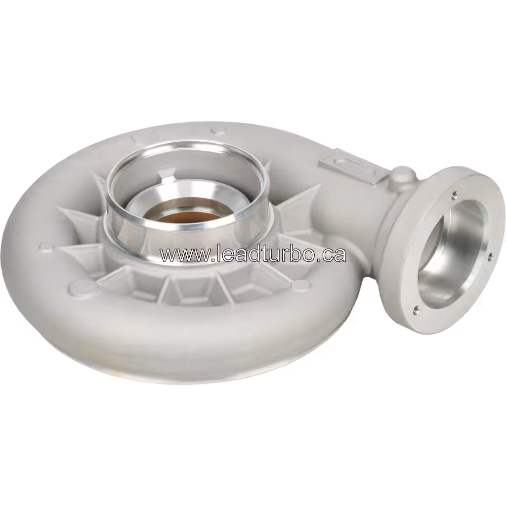 Vista replacement de 45 graus da carcaça de compressor com flange lateral