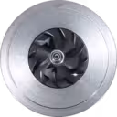 Vue avant du core de turbocompresseur 431876-0145 GT2256MS montrant la roue compresseur