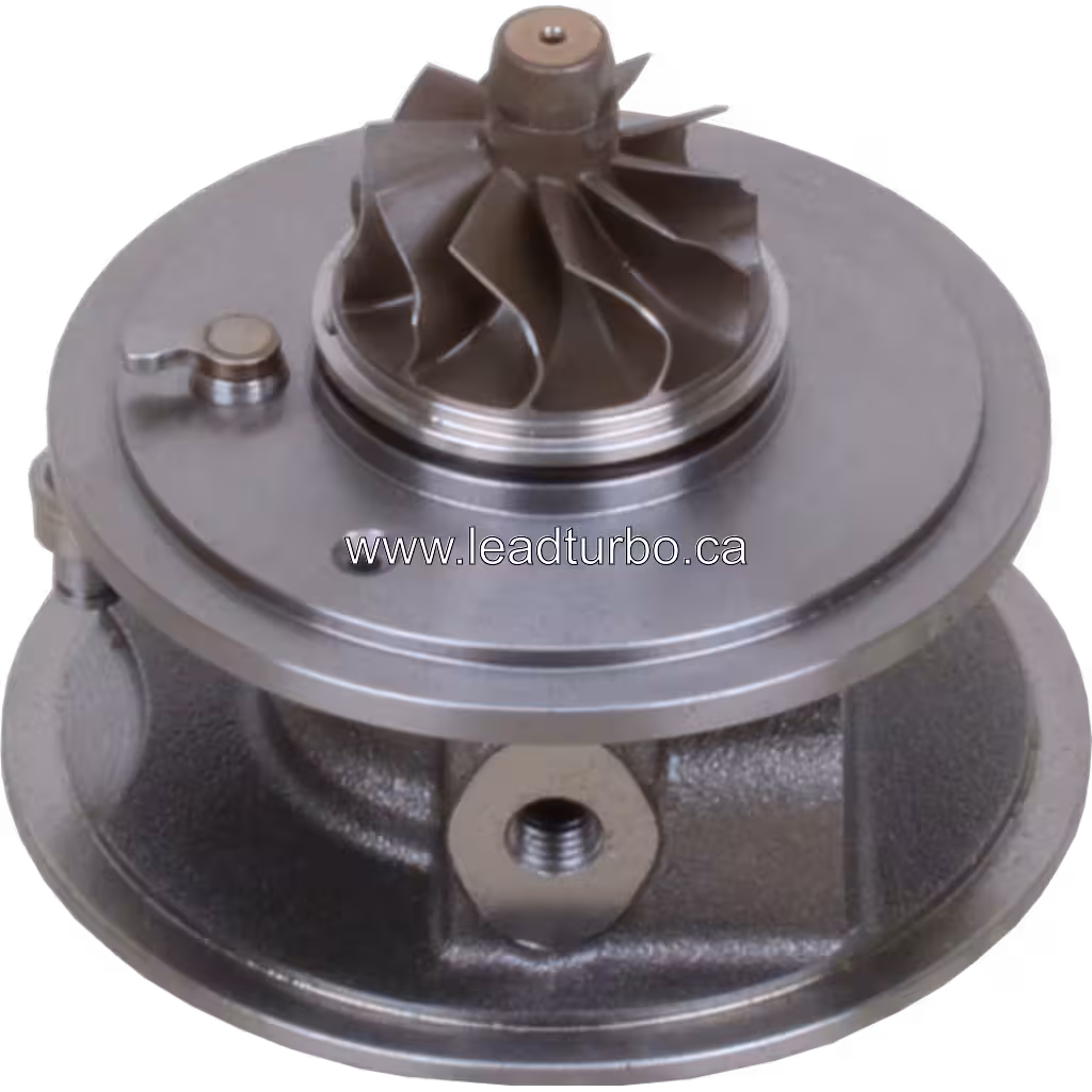 Core de Turbocompresseur RHV4 pour 1515A222 Mitsubishi L200 4D56 bottom 45 degree view