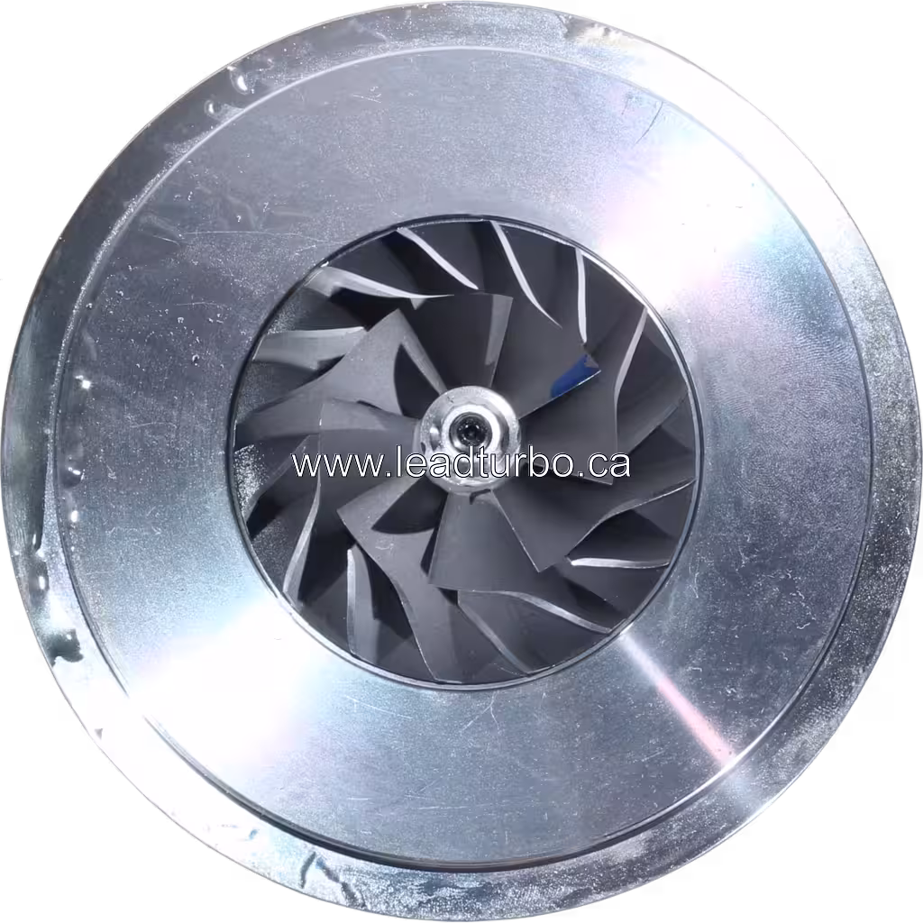 Core turbosprężarki 3523754 H1C do Cummins 6BTA 157HP top view
