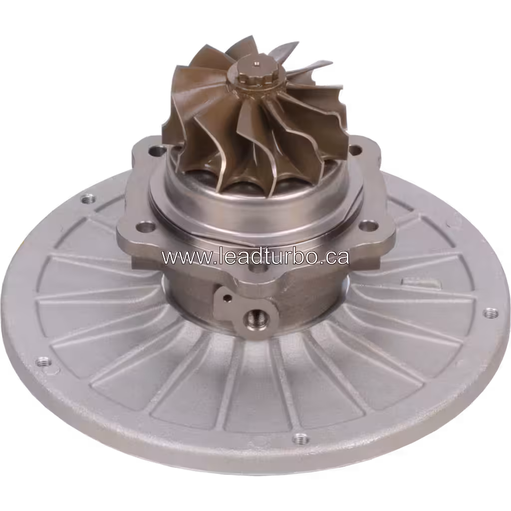 Core turbosprężarki RHG9-12506Q35NHBRB701CUBT do ISUZU 6WF1T (1144004011) bottom 45 degree view