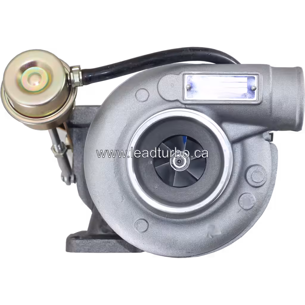 Турбокомпресор для Cummins 4BTA 110HP, вигляд спереду