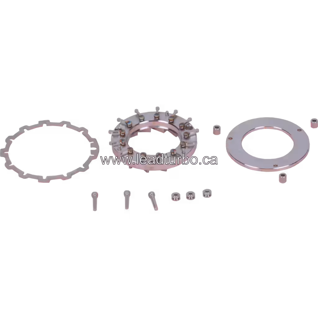 J96 Turbolader Düsenring-Set Seitenansicht