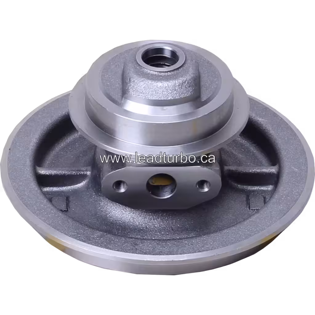 Корпус підшипника турбокомпресора HX55W 4036892 BH для Cummins ISX2 bottom 45 degree view