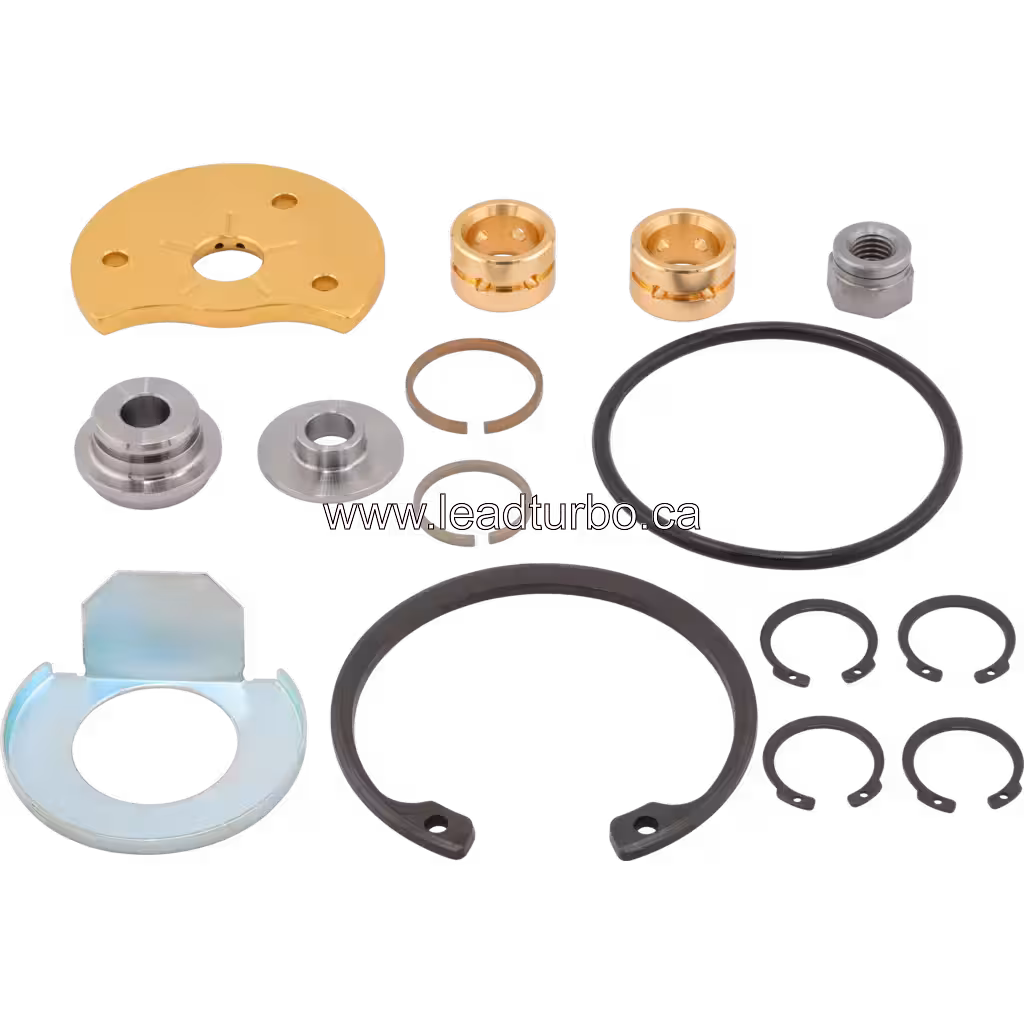 Kit de reparo 4031484 HY35W com placa metálica dourada, buchas e anéis de retenção