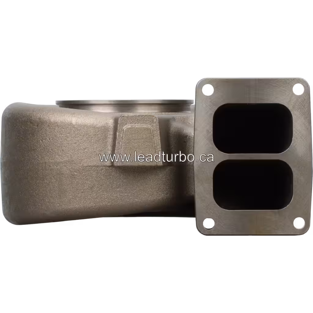 Obudowa turbiny 4043606 HX80 HX85 do Cummins KTA50 widok z przodu