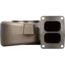 Obudowa turbiny 4043606 HX80 HX85 do Cummins KTA50 widok z przodu