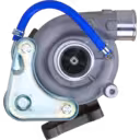 Toyota 2L-T Turbocharger Mounting Flange Detail