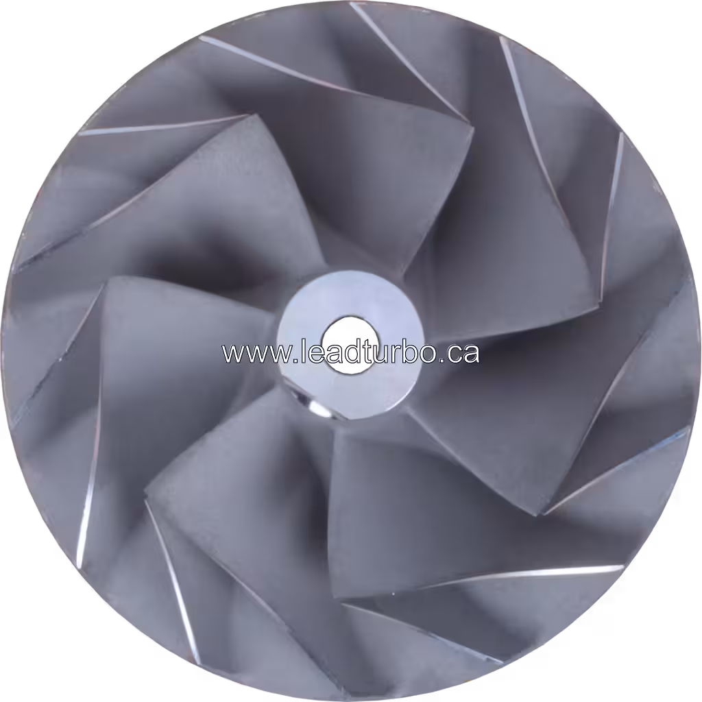 Roda compressor HX50 vista frontal