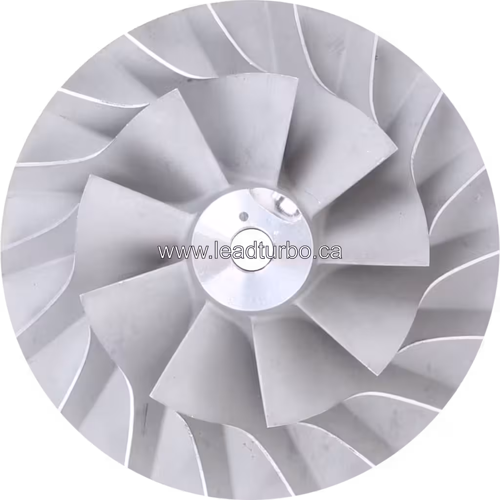 Roda Compressora 49132-05110 CW para TD09L-34QRC (Perkins 4006T/Cummins) front view