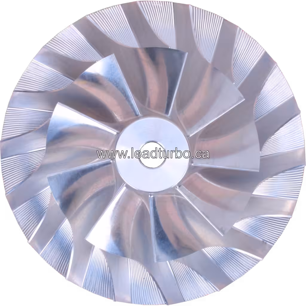 Roda Compressora 49132-05110 CW para TD09L-34QRC (Perkins 4006T/Cummins) top view