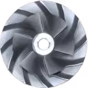 Detalhe da Roda Compressora Turbo J96 reposição