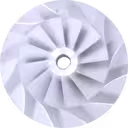 Roda compressora VA830014 CW para turbo RHB7-87004P28NFBRL515B