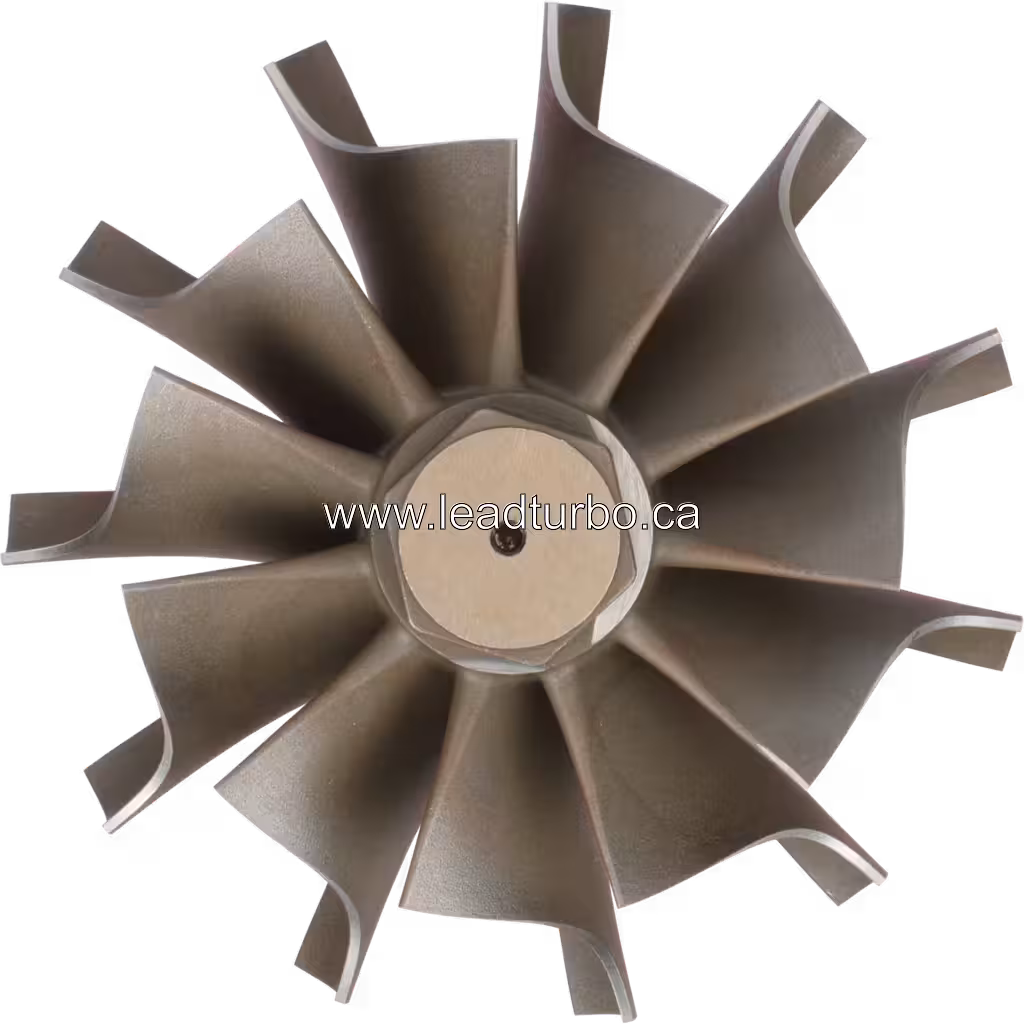 Roue Turbine 407293-0004 pour Turbocompresseur T18A40 Detroit Diesel top view