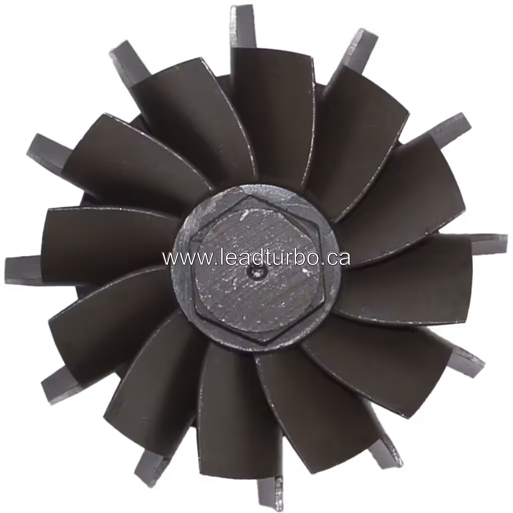 Roue Turbine 704580-0016 GT1852V pour Mercedes-Benz Sprinter OM611 top view
