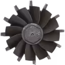 Roue Turbine 704580-0016 GT1852V pour Mercedes-Benz Sprinter OM611 thumbnail 2