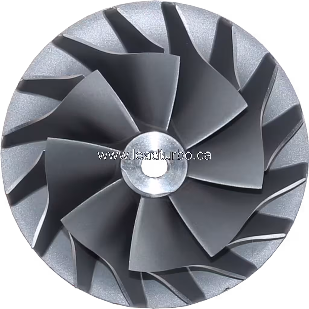 Roue de compresseur 3599643 H1E pour Perkins CV8 360G top view