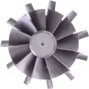 Repuesto de rueda de turbina para turbocompresor J96