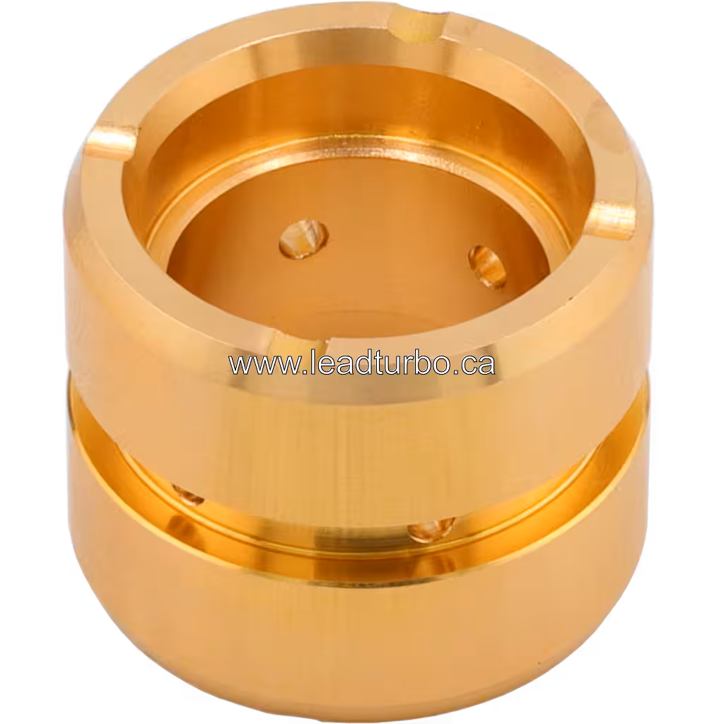 Top view of cylindrical S400 journal bearing showing internal bore
