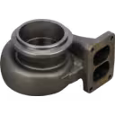 Vista replacement a 45 grados de turbine housing S400SX-9183 con flange de entrada mecanizado