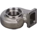 Turbine housing BTL8503 com abertura central usinada e acabamento fosco